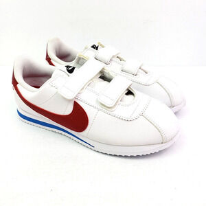 Nike Cortez Basic SL PSV Youth Size 3Y White Varsity Red Sneaker Shoes 904767-10